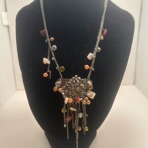 Elegant Multi-Color Beaded Necklace